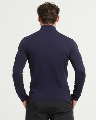 Pull col roulé homme sans couture