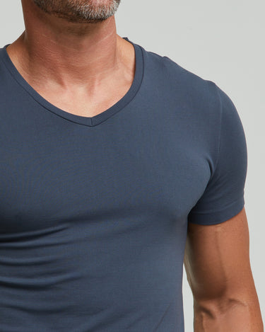 T-Shirt scollo V seamless
