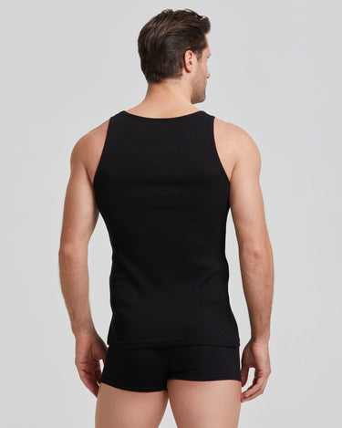 Canotta cotone Supima a coste