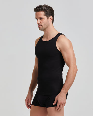 Canotta cotone Supima a coste