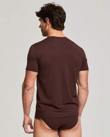 T-Shirt col rond No Stress en coton modal