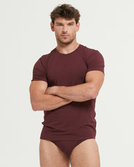 T-shirt ras du cou no stress en coton modal