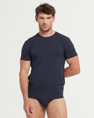 T-shirt ras du cou no stress en coton modal