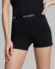 Short de sport femme no stress slim fit