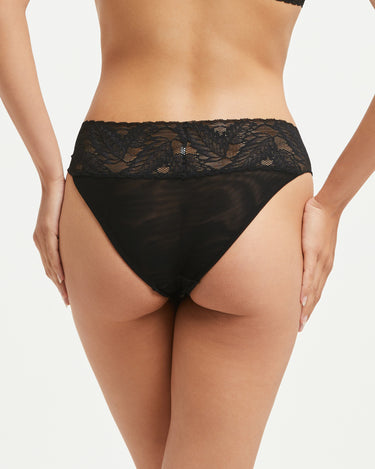 <b>Set Completo</b> coordinato Intimo Pizzo (Nero)