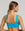 Seamless wide shoulder bra with feminine detail