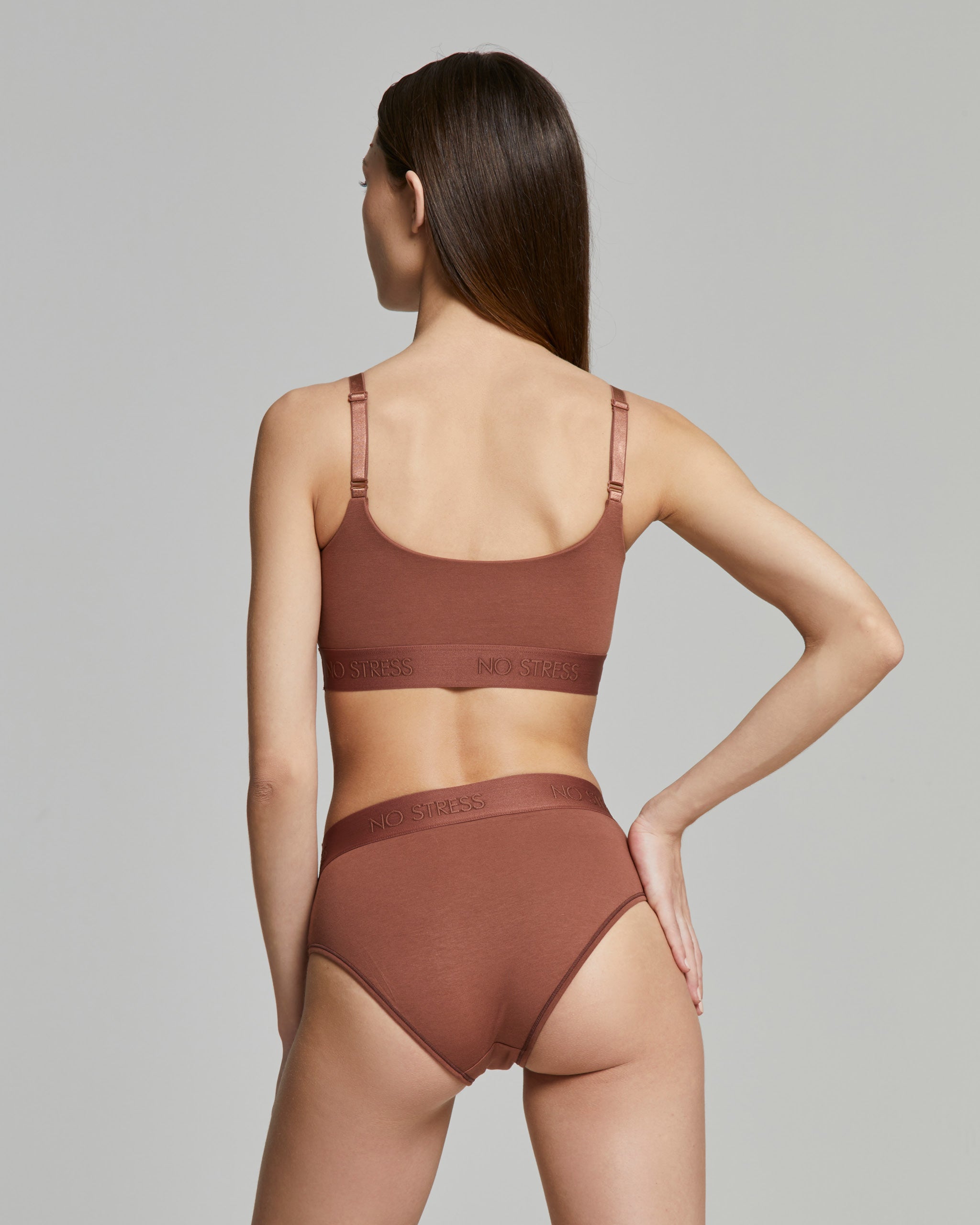 No Stress cotton modal bra 