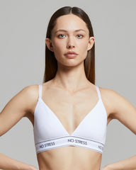 Bralette de algodón orgánico No Stress