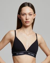 Bralette de algodón orgánico No Stress