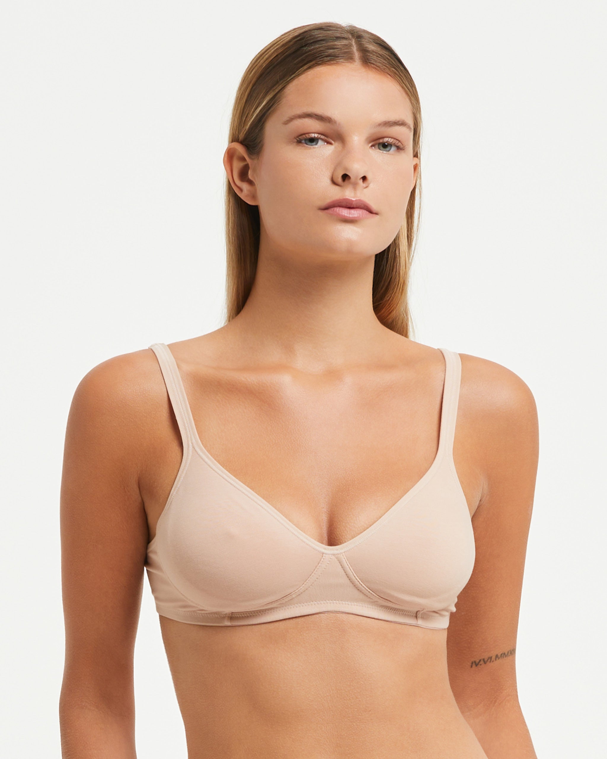 Reggiseno cotone lunetta