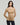 Modal cashmere top with boat neck