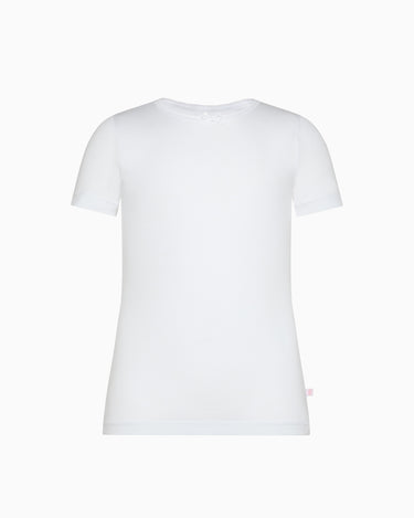 T-shirt girocollo bimba in cotone organico