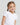 T-shirt col rond en coton bio pour fille