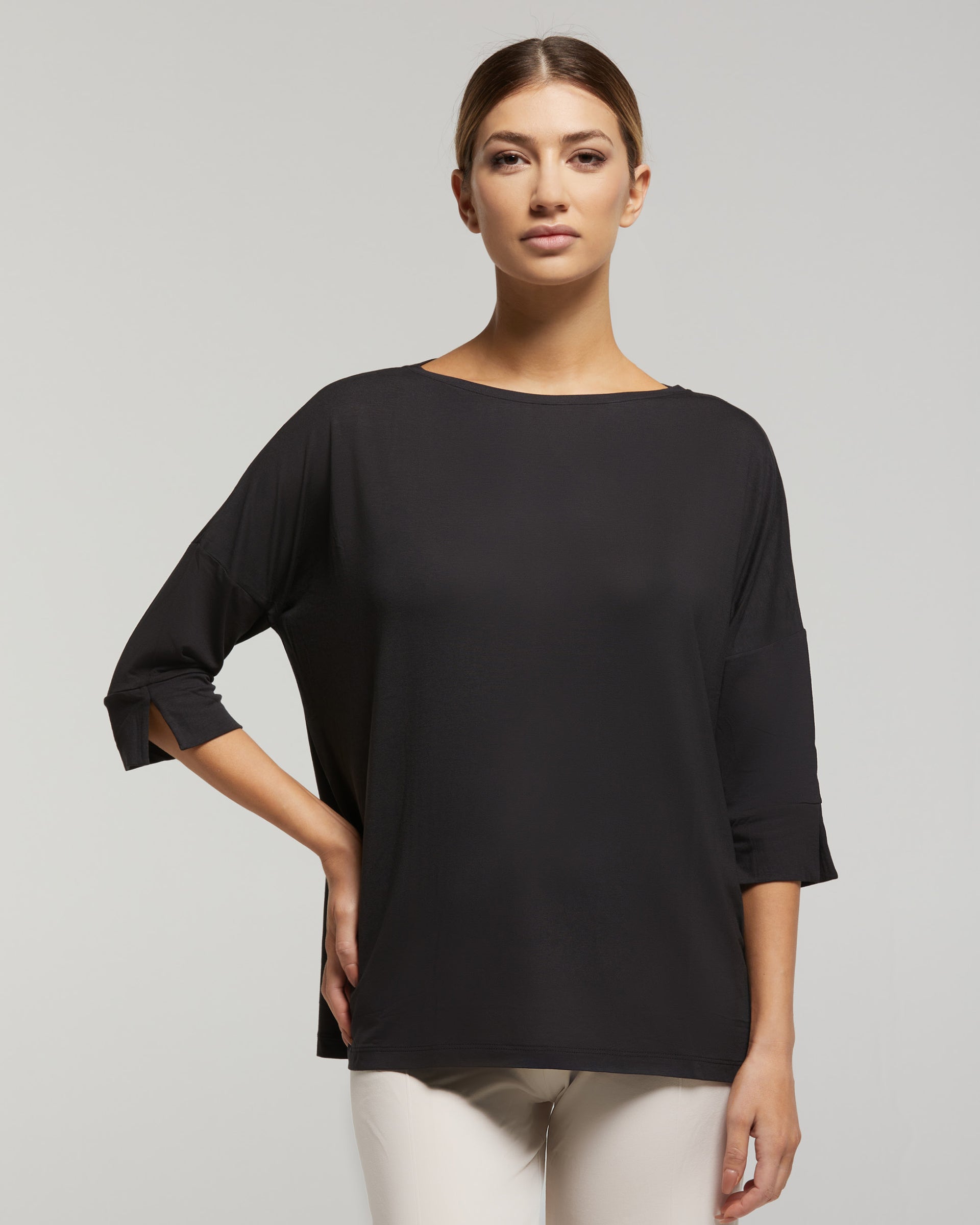 Maglie Maglietta A Barchetta Modello Di Maglia Vintage Da Donna