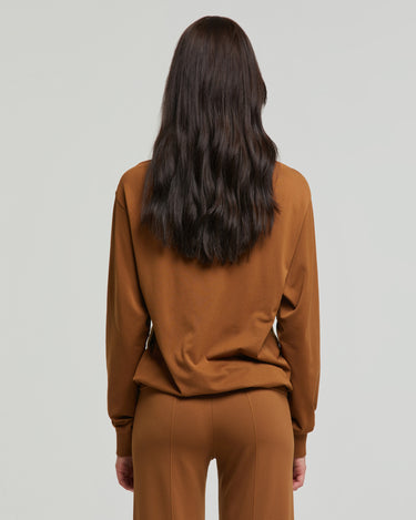 Maglia scollo barchetta seamless