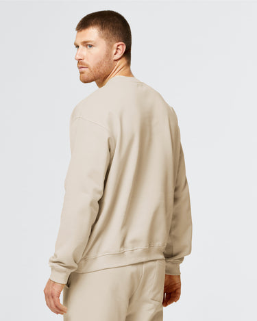 Unisex cotton No Stress crew-neck sweatshirt