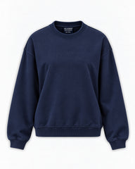 Unisex cotton No Stress crew-neck sweatshirt