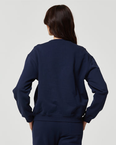 Unisex cotton No Stress crew-neck sweatshirt