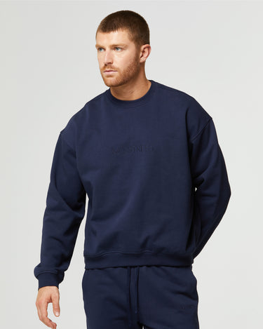 Unisex cotton No Stress crew-neck sweatshirt