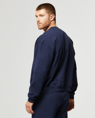 Unisex cotton No Stress crew-neck sweatshirt