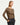 Maglia con scollo a barchetta in modal cashmere stampa animalier