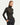 Maglia collo alto in modal cashmere con lamé