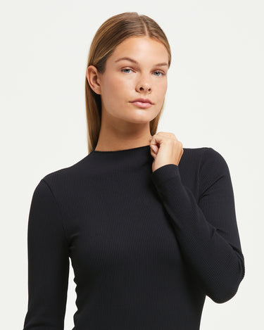 Abito corto manica lunga seamless