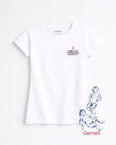 T-shirt donna "Gemelli" by Luigi Torres Cerciello