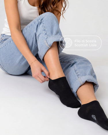Minicalza in Filo di Scozia unisex