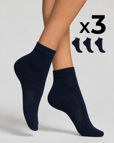 Bike socks cotone x3 donna