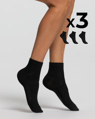 Bike socks cotone x3 donna