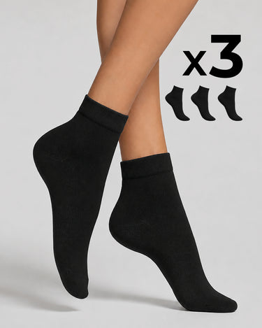 Bike socks cotone x3 donna
