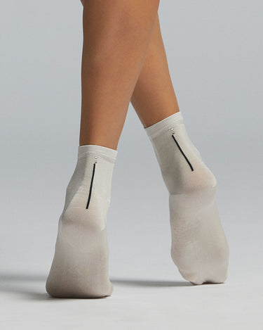 Cassiopea viscose socks with rhinestones on the back