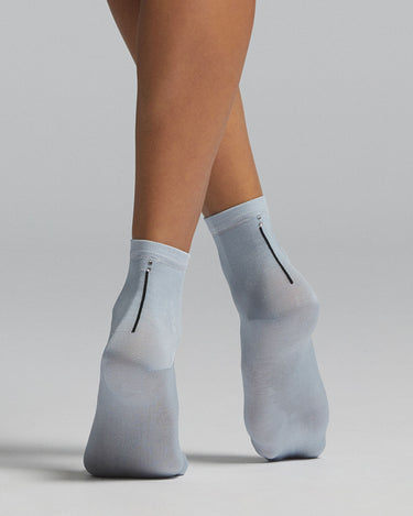 Cassiopea viscose socks with rhinestones on the back