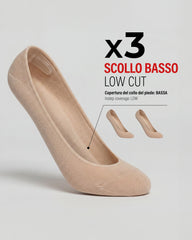 Protège-pieds unisexe en silicone x3