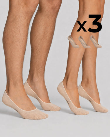 Protège-pieds unisexe en silicone x3