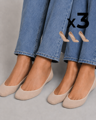Protège-pieds unisexe en silicone x3