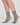 Alina sheer sock with scalloped top