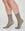 Chaussette transparente Alina avec bord recouvert