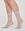 Transparente Alina-Socke mit gekapptem Rand