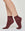 Blickdichte Socke Olivia mit transparenten Streifen