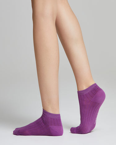 Linda combed cotton mini socks