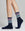 Chaussettes tennis Chiara à rayures multicolores