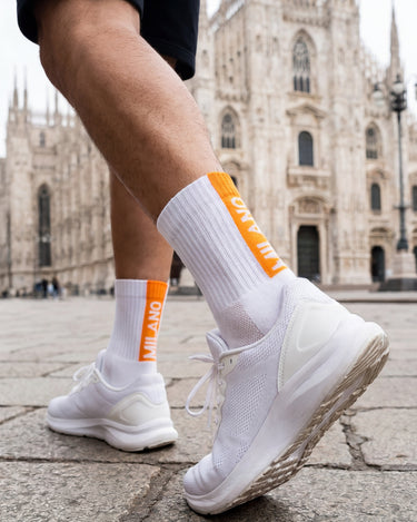 Calcetín corto unisex de tenis Milano