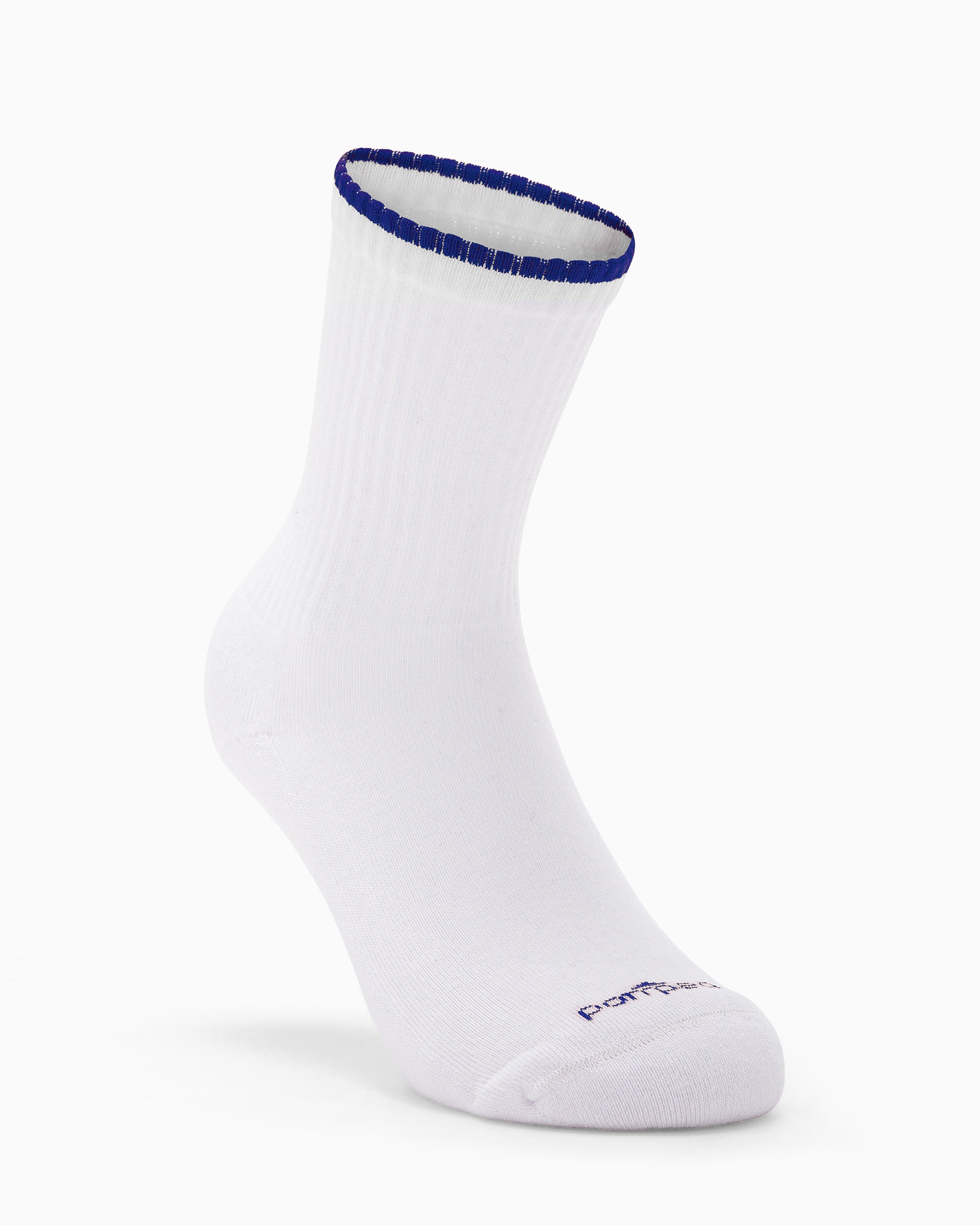 Chaussettes de tennis unisexes bicolores