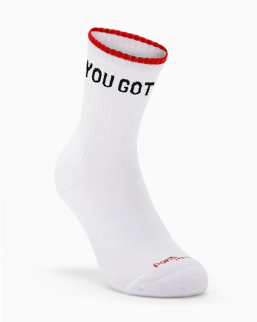 Calza corta sport you got to move a contrasto