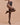 30 denier Tourmaline tights with lace ruffle design and back seam