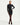 Seamless long-sleeved short dress
