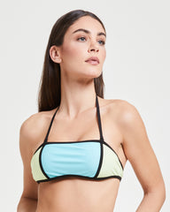 Pompea x Silvian Heach top de bikini tipo bandeau