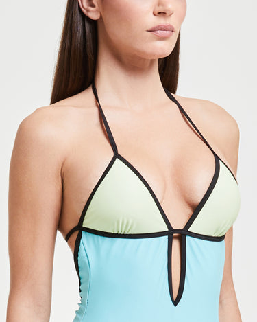 Pompea x Silvian Heach costume intero con coppe rimovibili